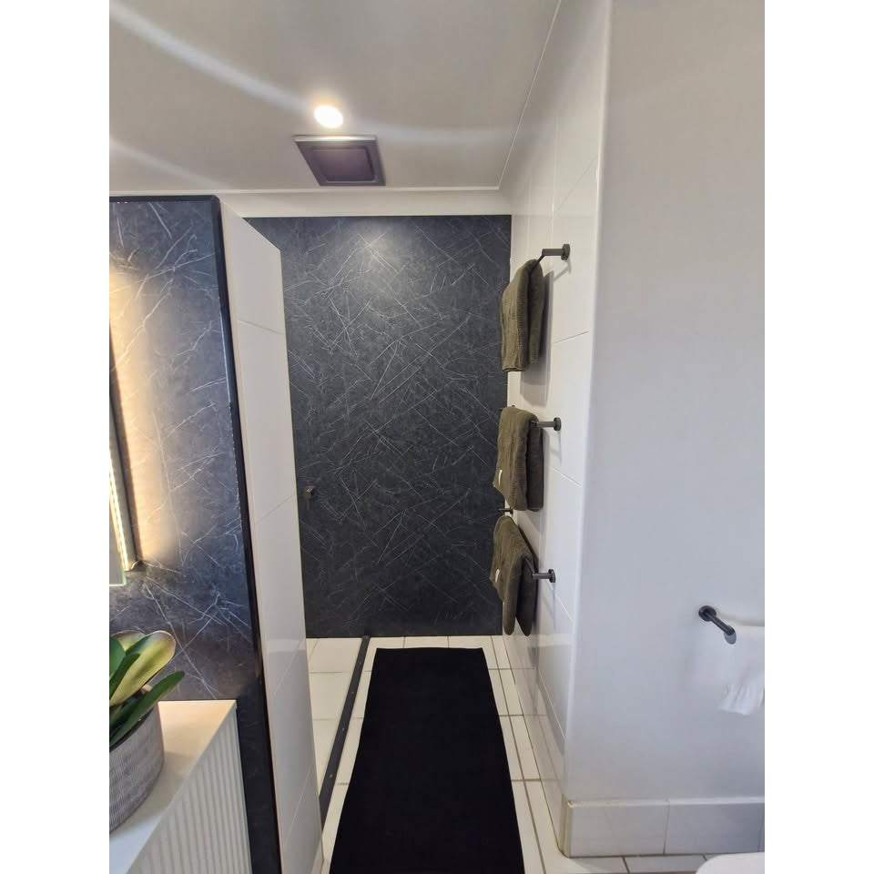 Black Sensa Bathroom Wall Panel
