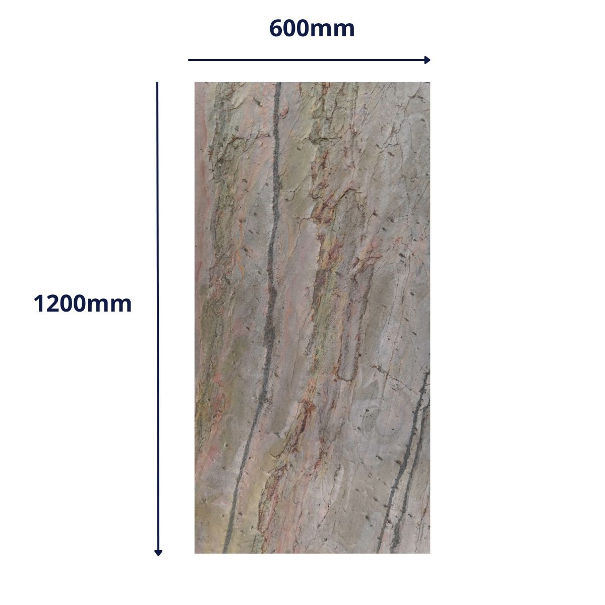 Burning Forest Copper Flexible Stone Panel - WallPanels.com.au