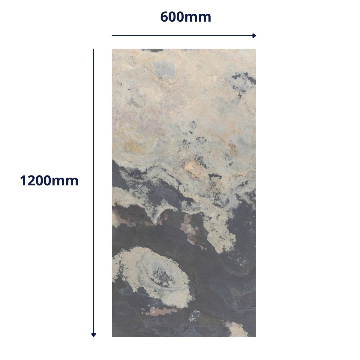 Indian Autumn Rustic Flexible Stone Panel - WallPanels.com.au