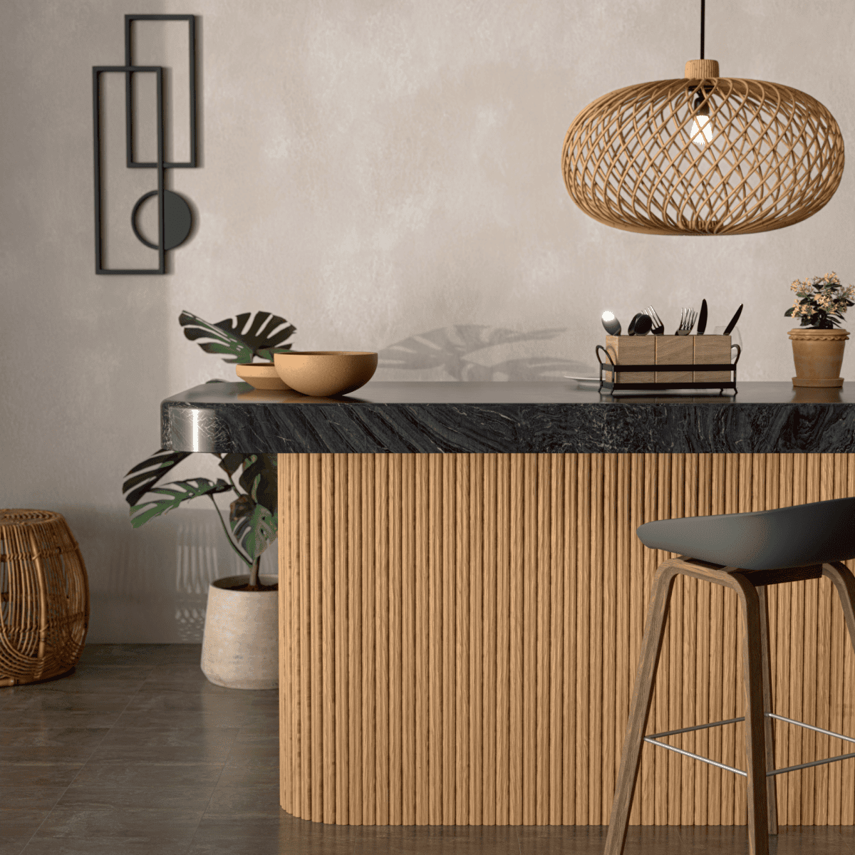 Oak Flexible Tambour Wood Wall Panel - WallPanels.com.au