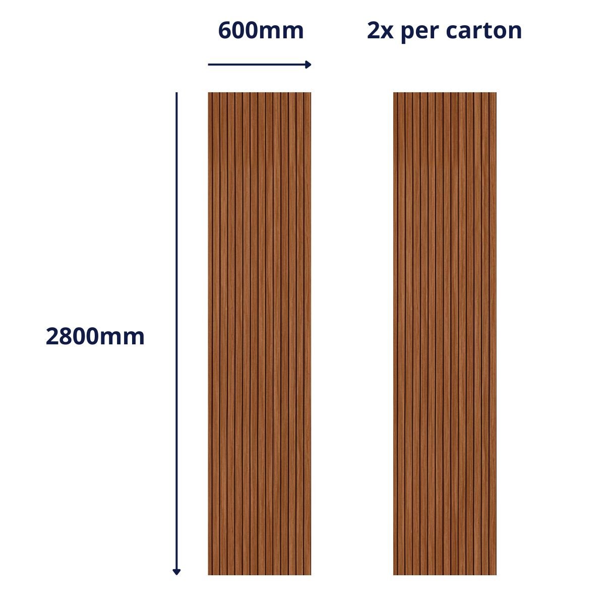 Scandipanel Golden Teak Wall Panel - WallPanels.com.au