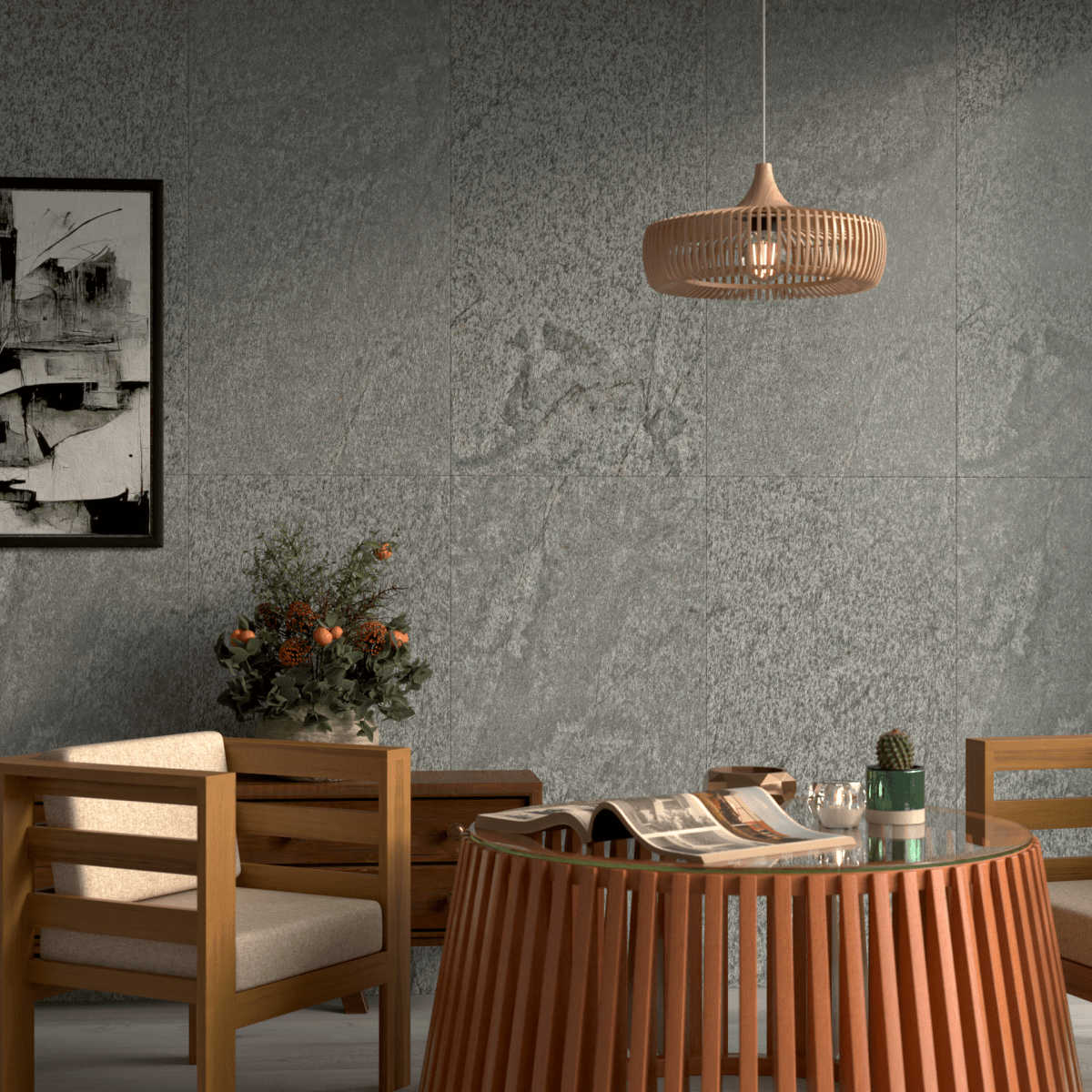 Silver Shine Flexible Stone Panel - WallPanels.com.au