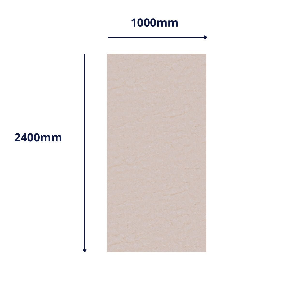 Soft Mist (Matte) Marble Bathroom Wall Panel - WallPanels.com.au