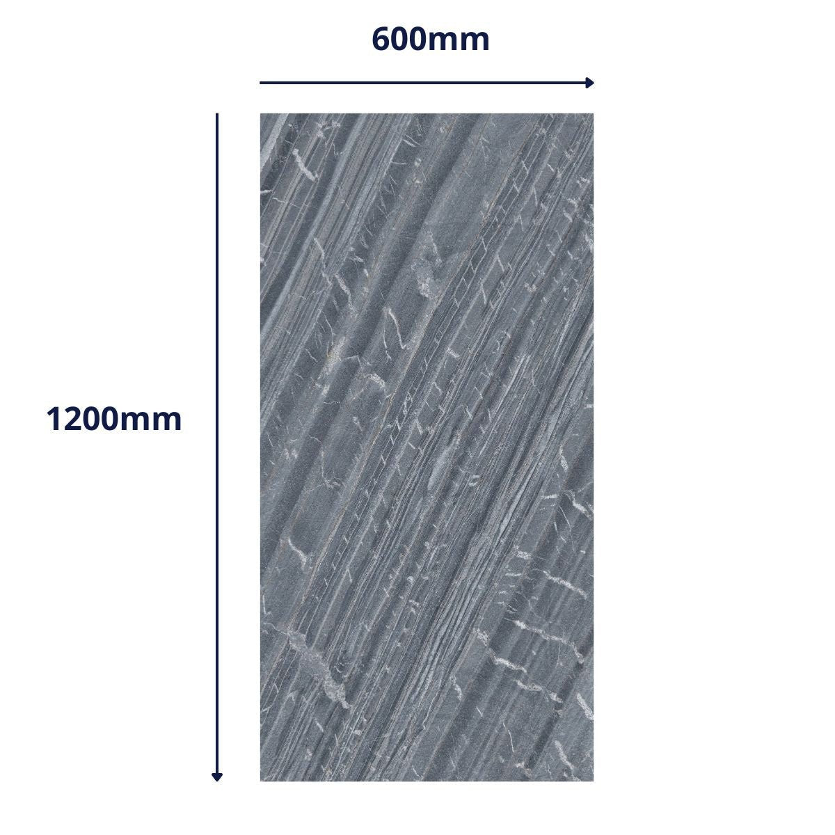 Spider Black Flexible Stone Panel - WallPanels.com.au