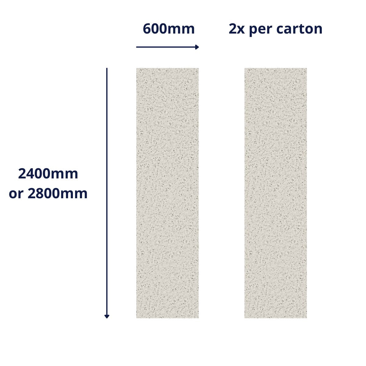 Pro Isla Terrazzo Wall Panel