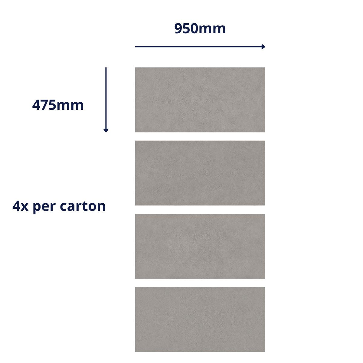 Urban Concrete Wall Panel Tiles - WallPanels.com.au