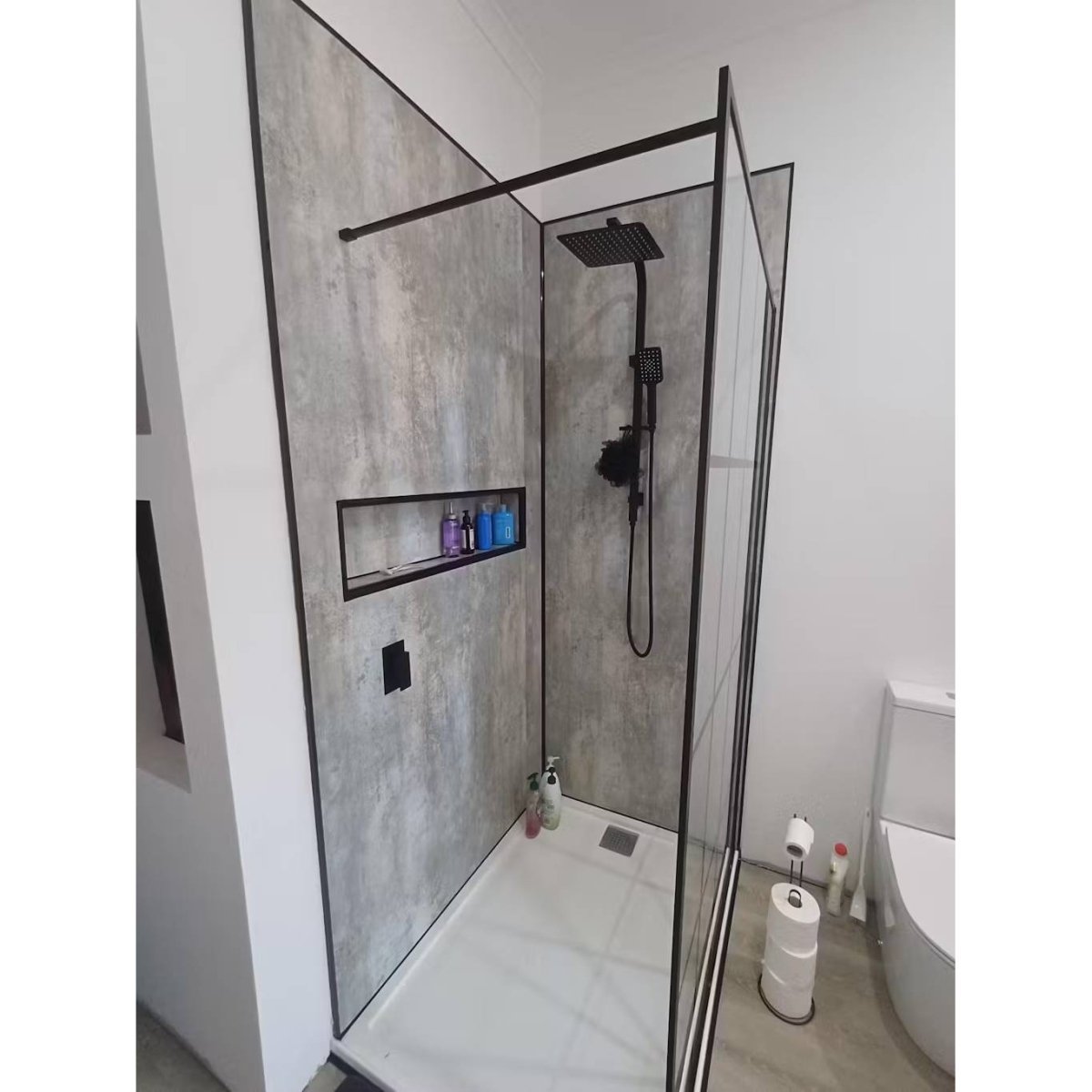 Weathered Stone Bathroom Wall Panel - WallPanels.com.au