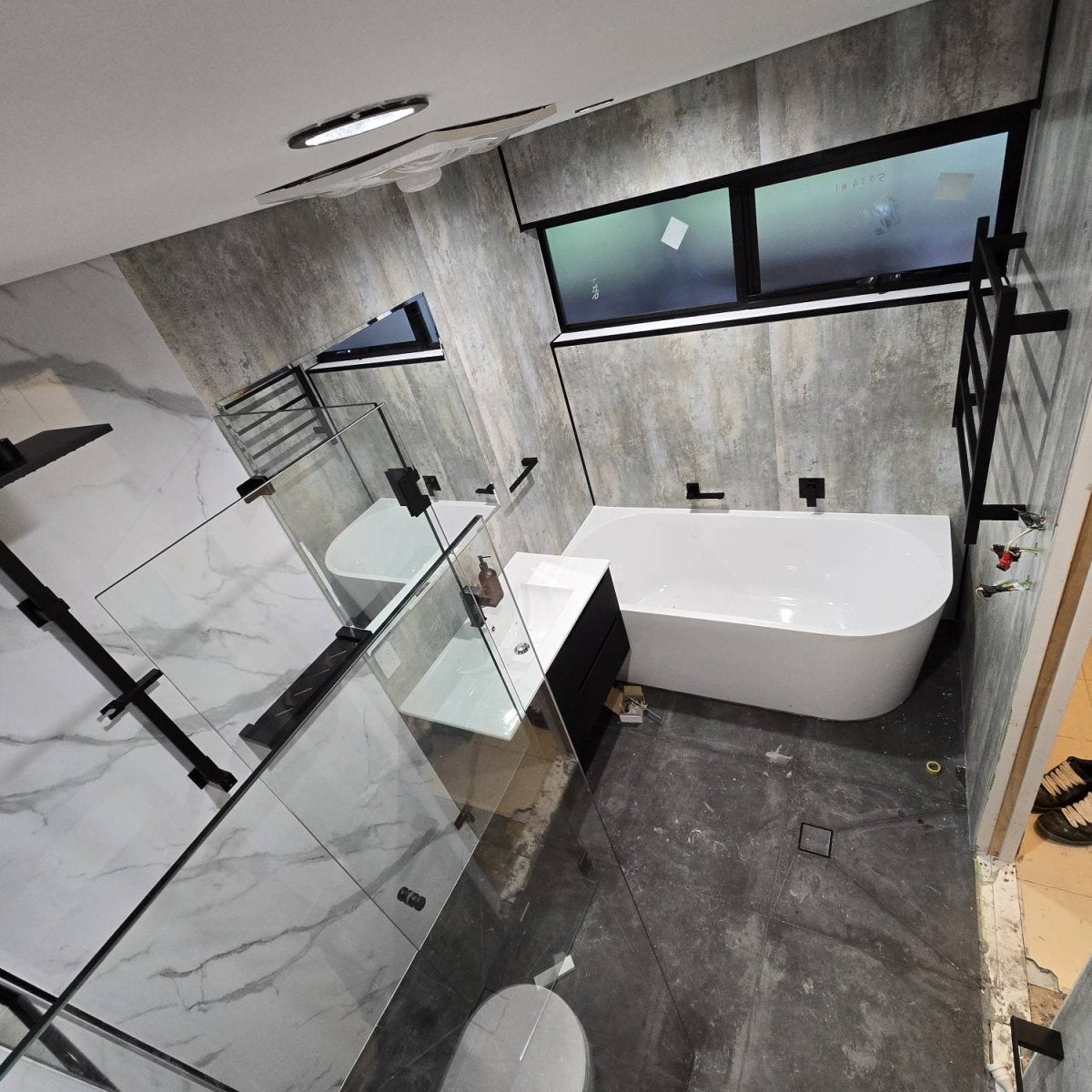 Weathered Stone Wet Wall Panel - WallPanels.com.au