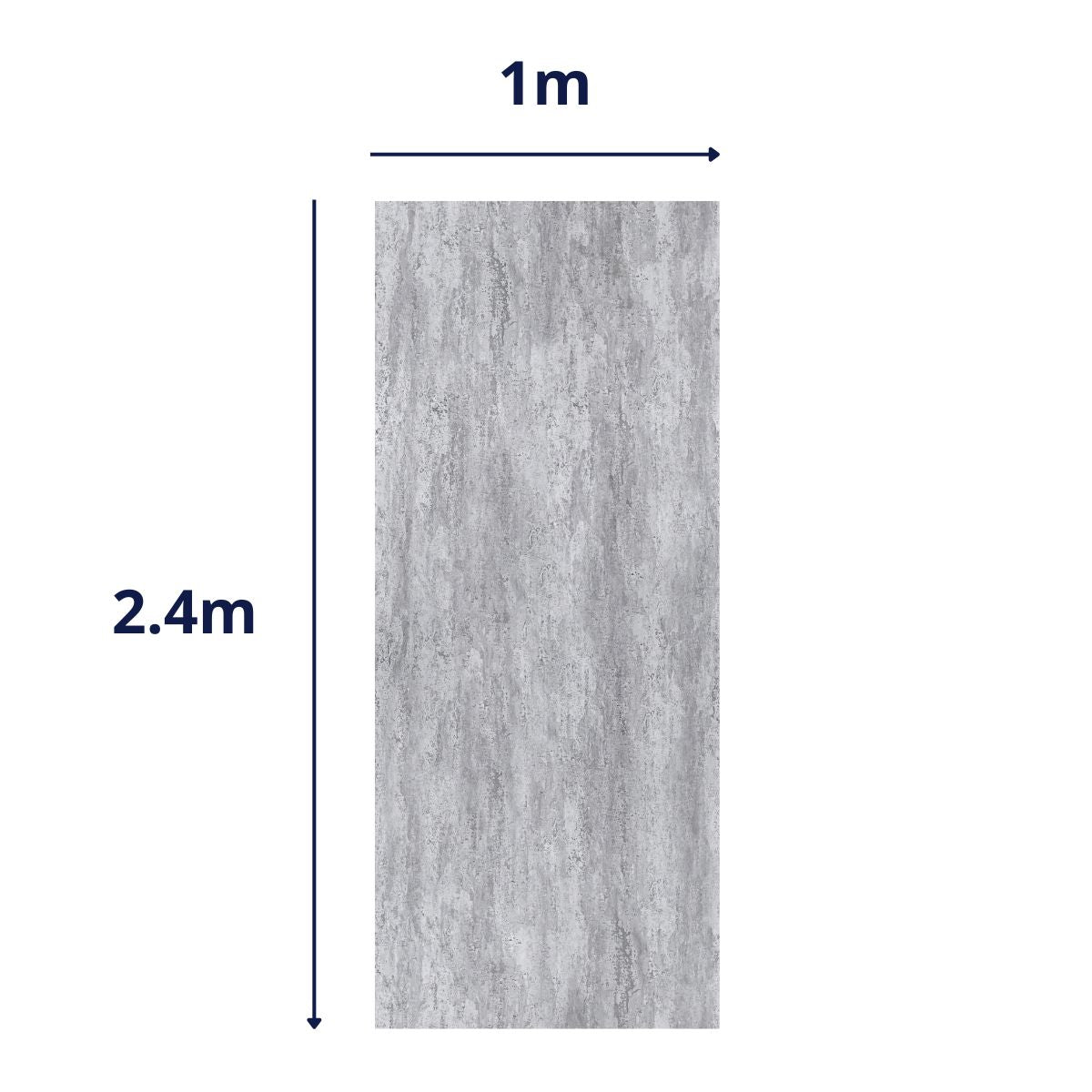 Light Grey Concrete Wall Panel - WallPanels.com.au