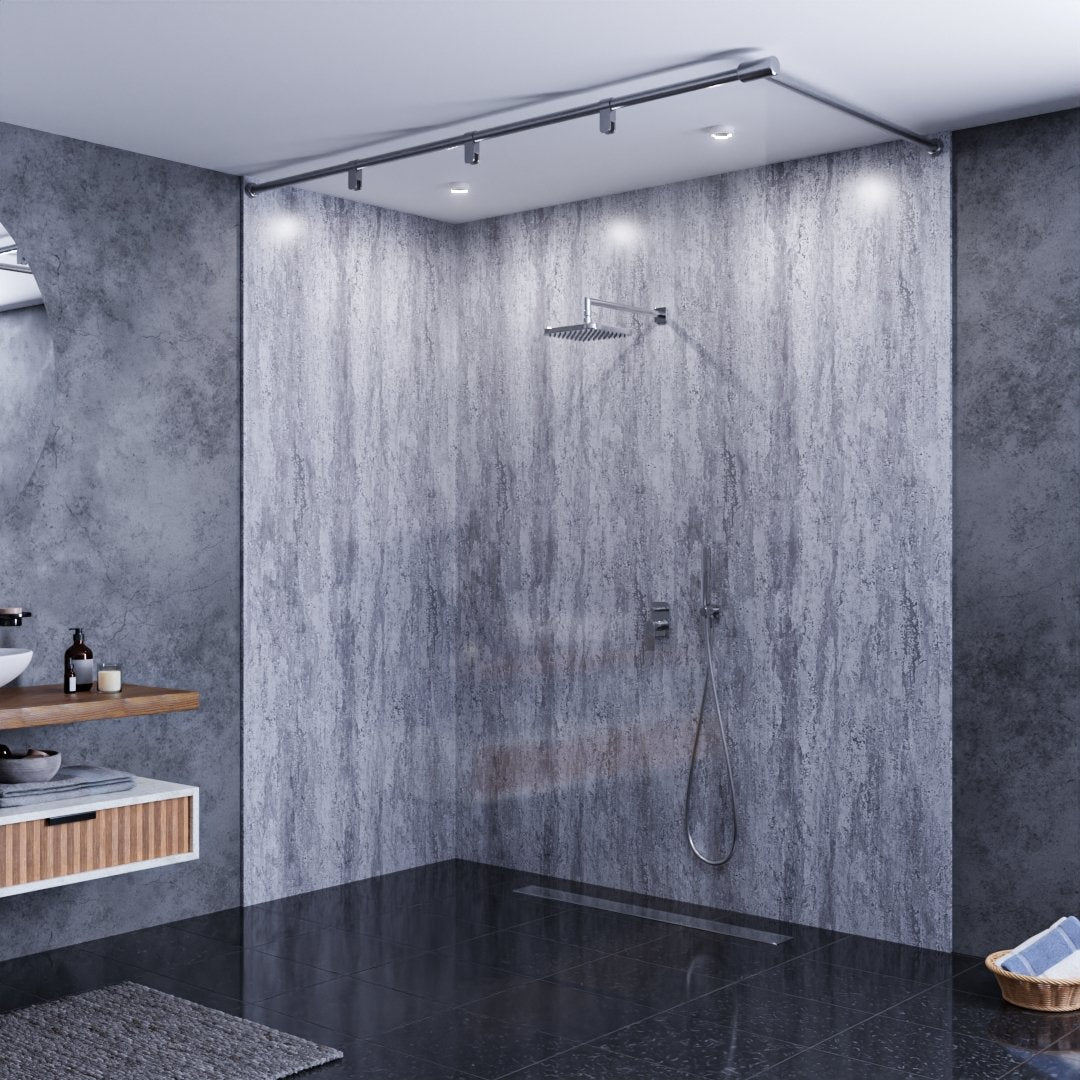 Light Grey Concrete Wall Panel - WallPanels.com.au