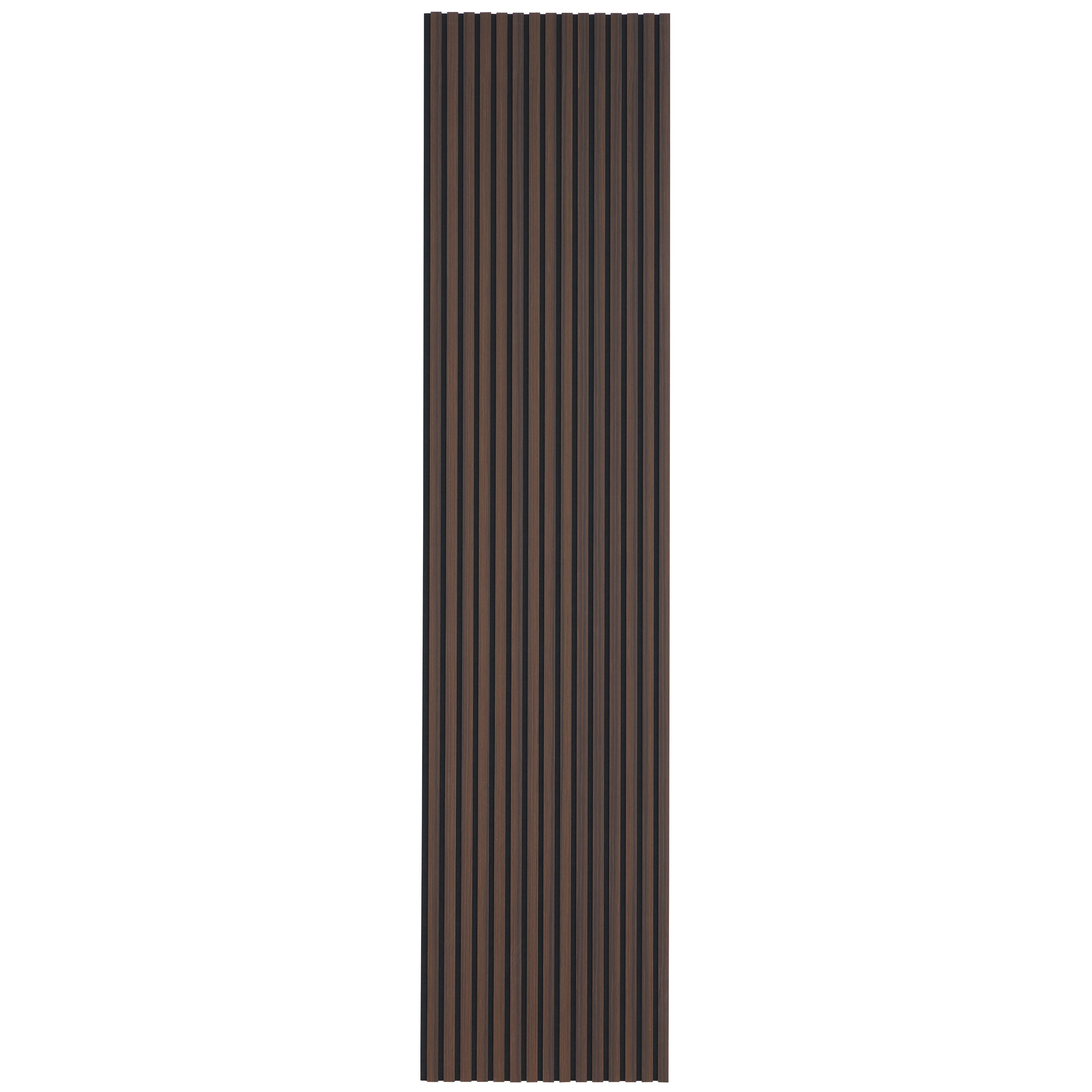 Smoked Oak Wood Wall Panel