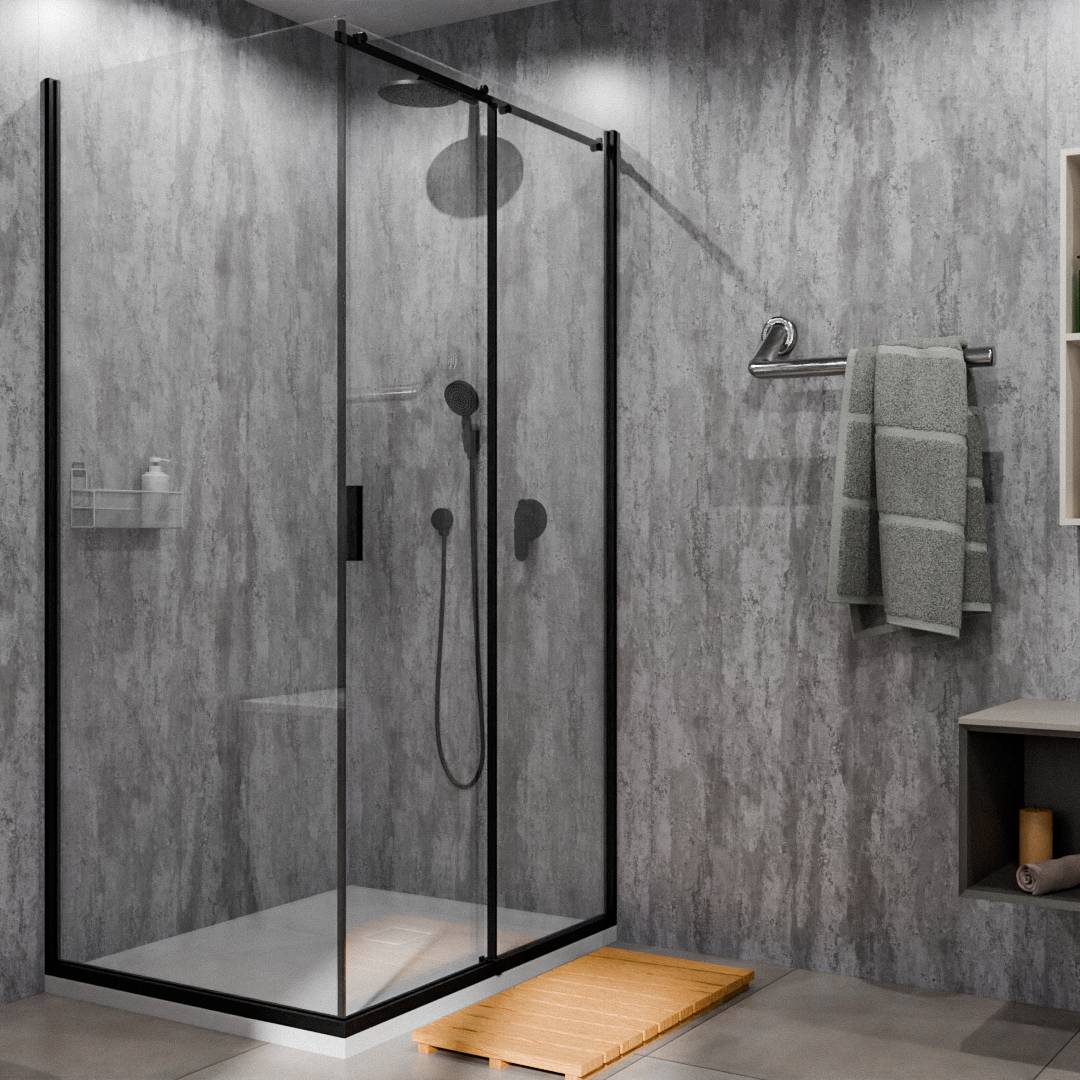 Concrete Bathroom Wall Panel - WallPanels.com.au