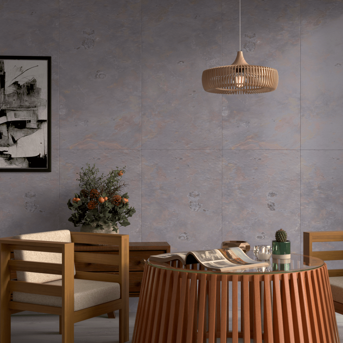 Multicolour Stone Panel - WallPanels.com.au