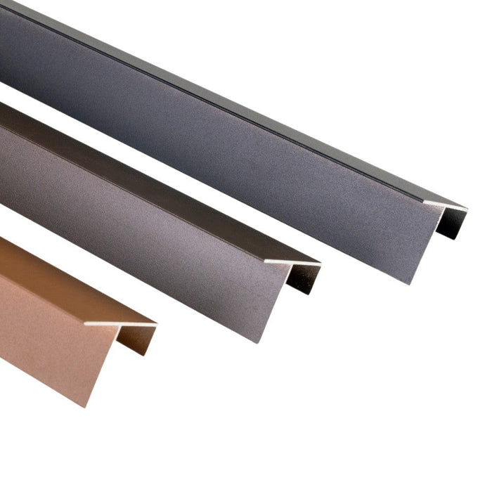 Outdoor Slat Edge Banding (Aluminum) - WallPanels.com.au