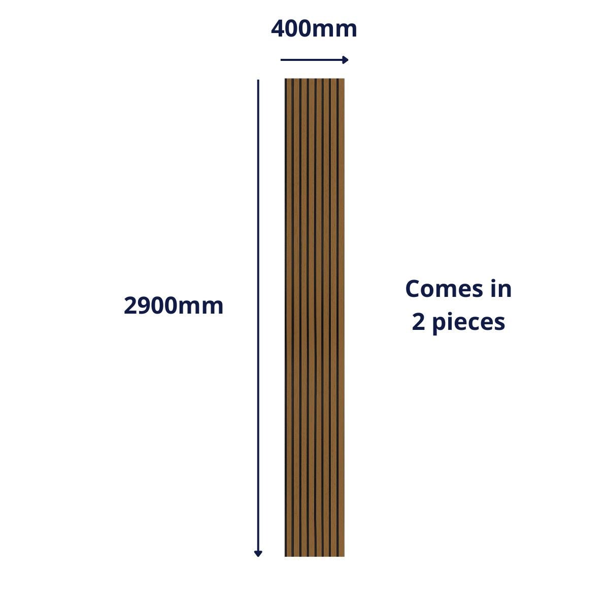 Teak Outdoor Slat Wall Panel - WallPanels.com.au