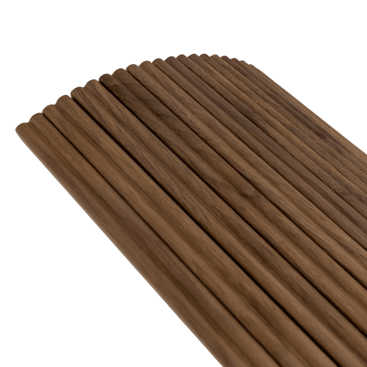 Walnut Flexible Tambour Wood Wall Panel - WallPanels.com.au