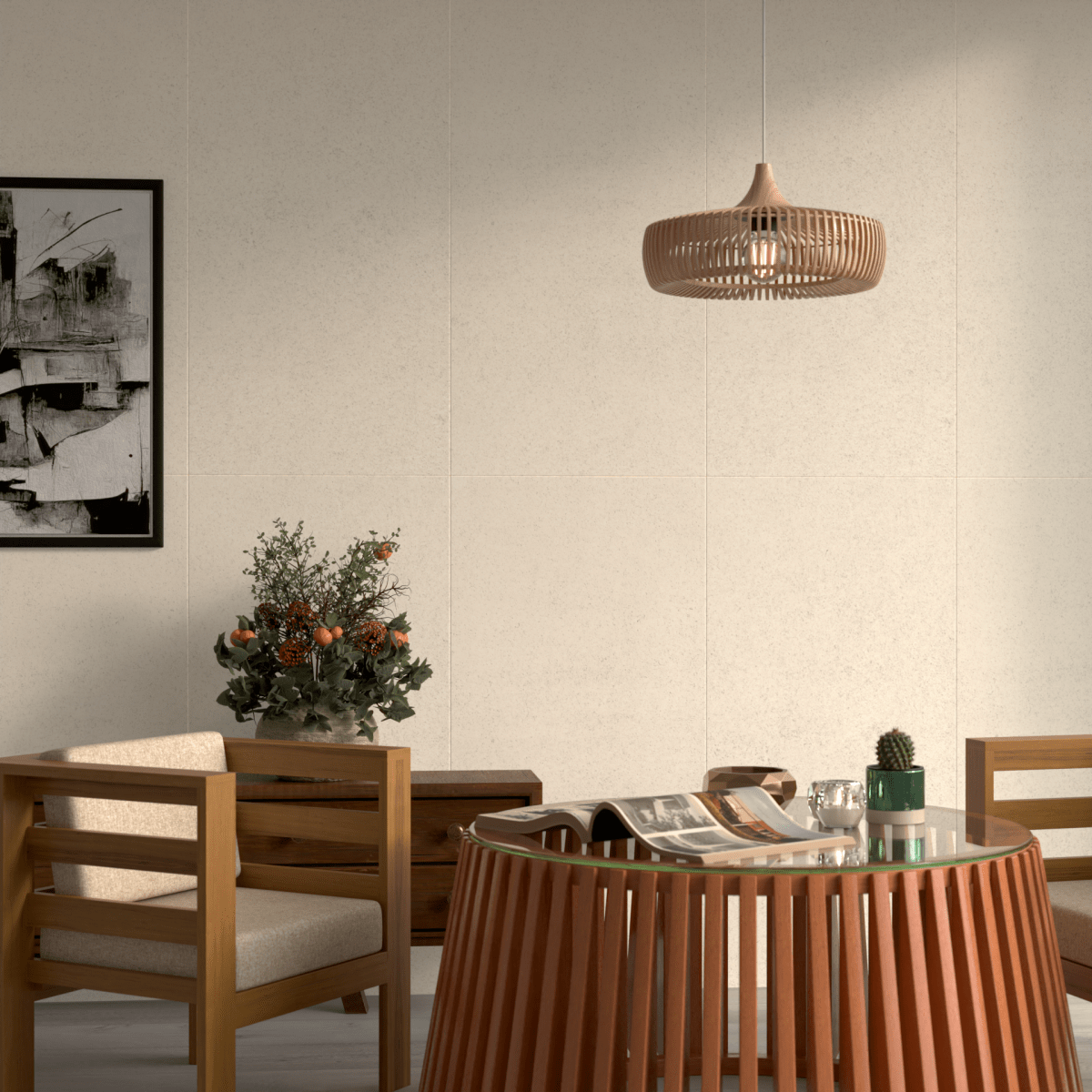 White Sandstone Flexible Stone Panel - WallPanels.com.au