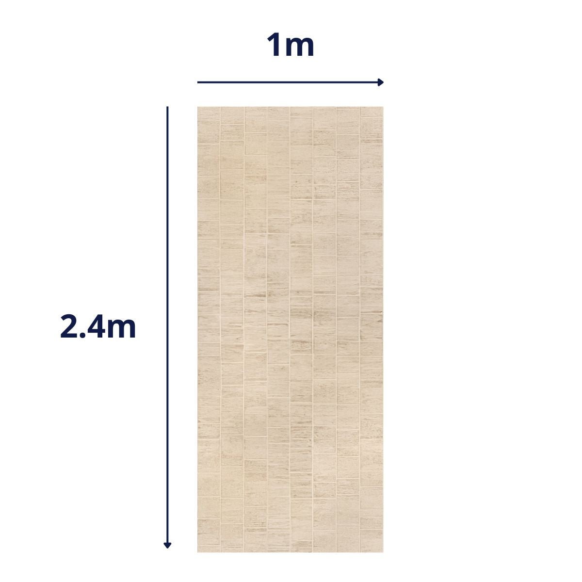 Beige Multi-Tile Wall Panel - WallPanels.com.au